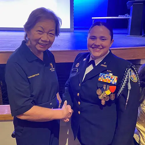 Cadet-LCDR-Desarae-Olivas-HoweAUSN-Patriotism-Award